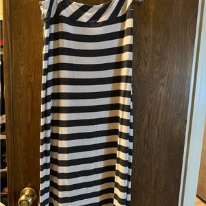 Striped Black and White Women's Skirt athleta